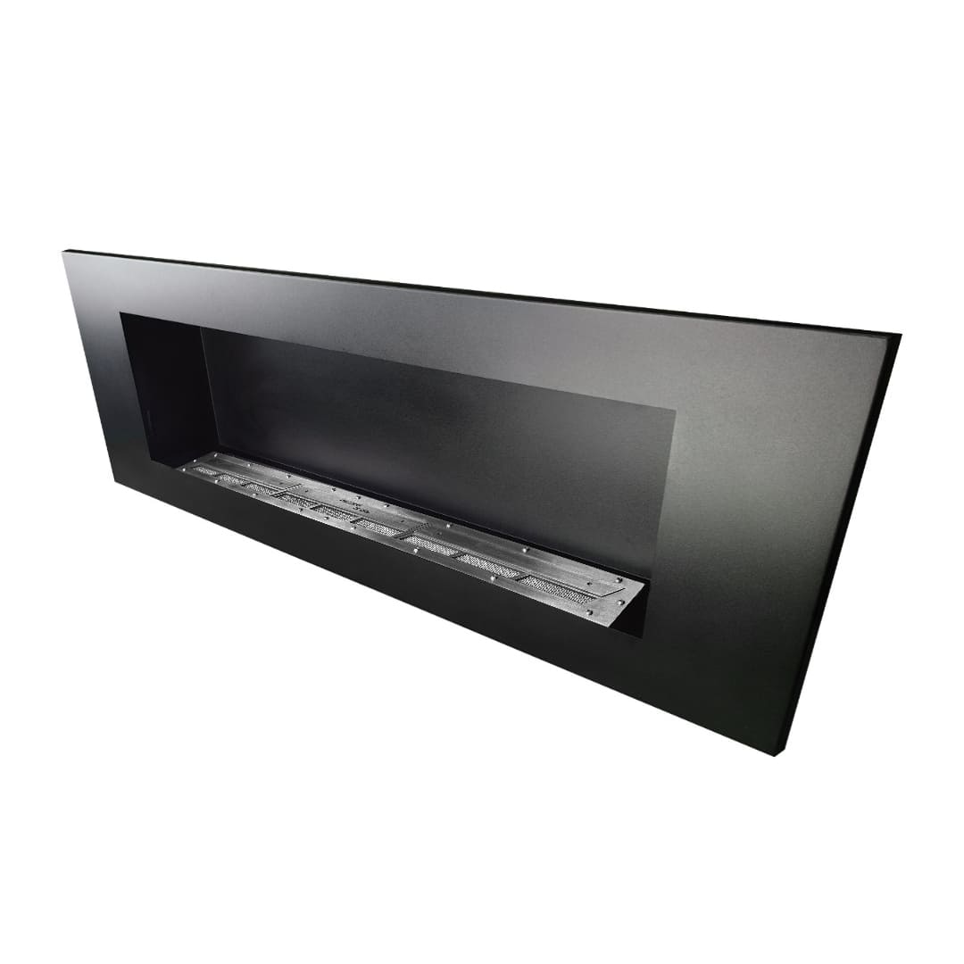 Биокамин "Русский огонь" Лофт 1500V встраиваемый с декоративным стеклом (стемалитом) по цене 46 650 руб.