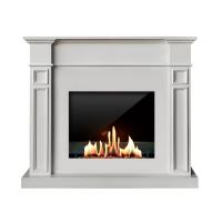 Биокамин в портале SteelHeat Bertino, стекло, стемалит