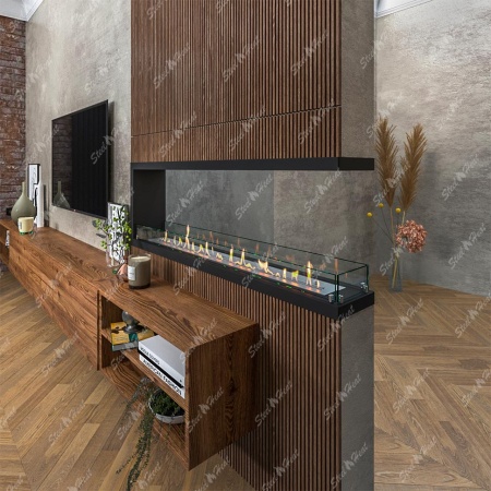 Биокамин торцевой SteelHeat Leader 1400 по цене 50 820 руб.