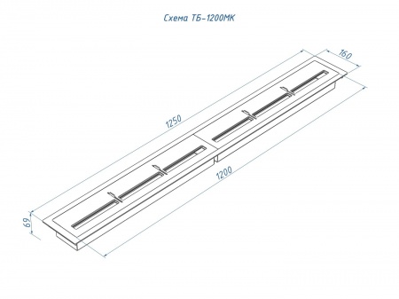 Топливный блок GOOD FIRE 1200 МУ по цене 62 300 руб.
