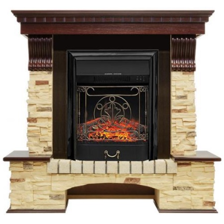 Pierre Luxe сланец (темный дуб)+Majestic FX Black Pierre Luxe сланец (темный дуб)+Majestic FX Black