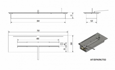 Контейнер SPARK/700 Контейнер SPARK/700 по цене €273