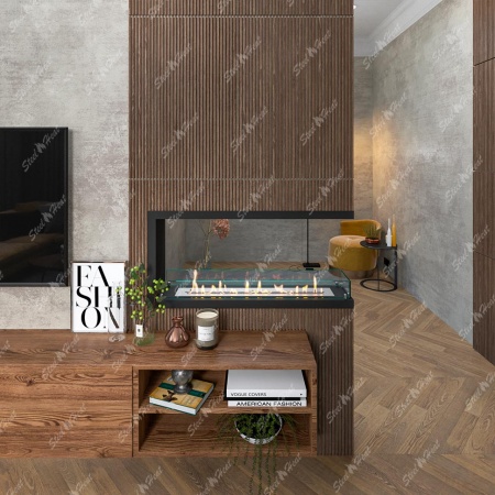 Биокамин торцевой SteelHeat Leader 1000 по цене 34 860 руб.