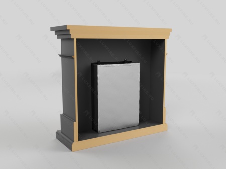 Биокамин Lux Fire с порталом Орел 24, графит Биокамин Lux Fire с порталом Орел 24, графит по цене 105 907 руб.