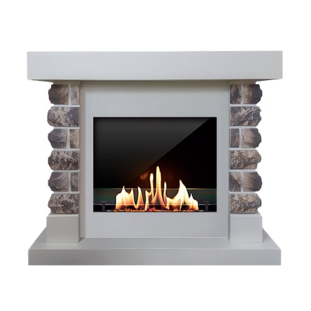 Биокамин в портале SteelHeat Krok, стекло, стемалит по цене 83 110 руб.